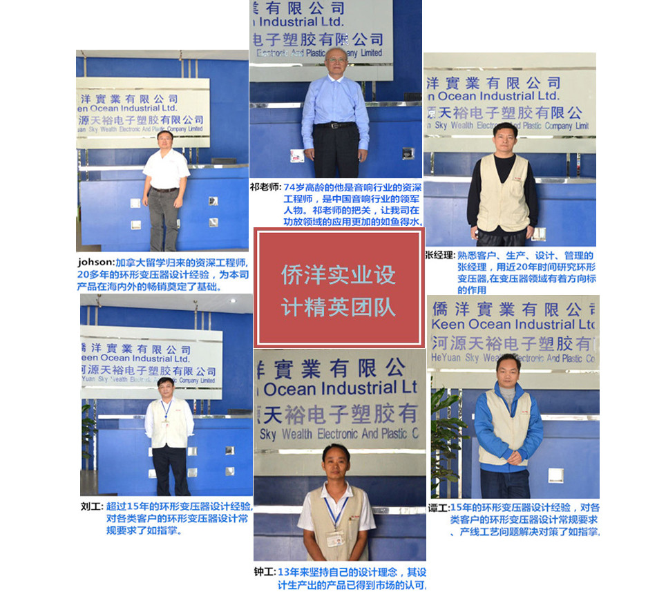 僑洋實業技術團隊