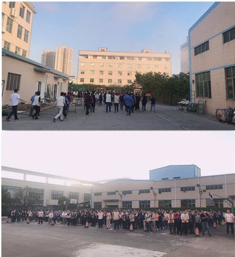 僑洋實業2020年消防演習：人員疏散